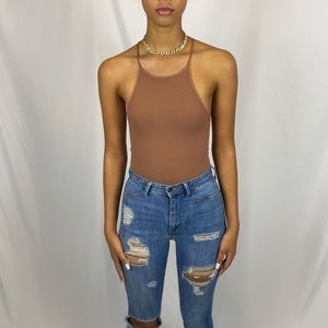 Toffee Nude Bodysuit